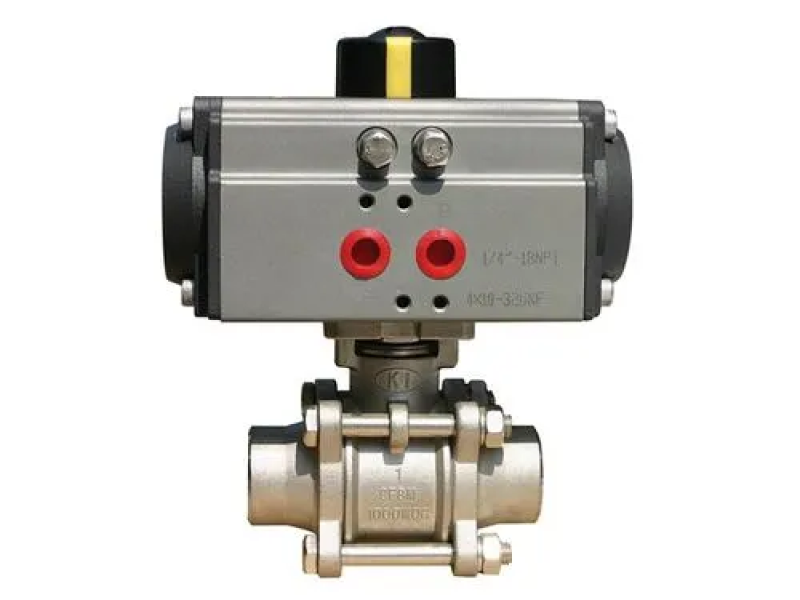FM600-Q1 Series Pneumatic Three-piece Ball Valves