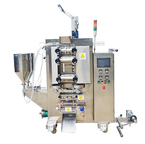 Double lanes packing machine