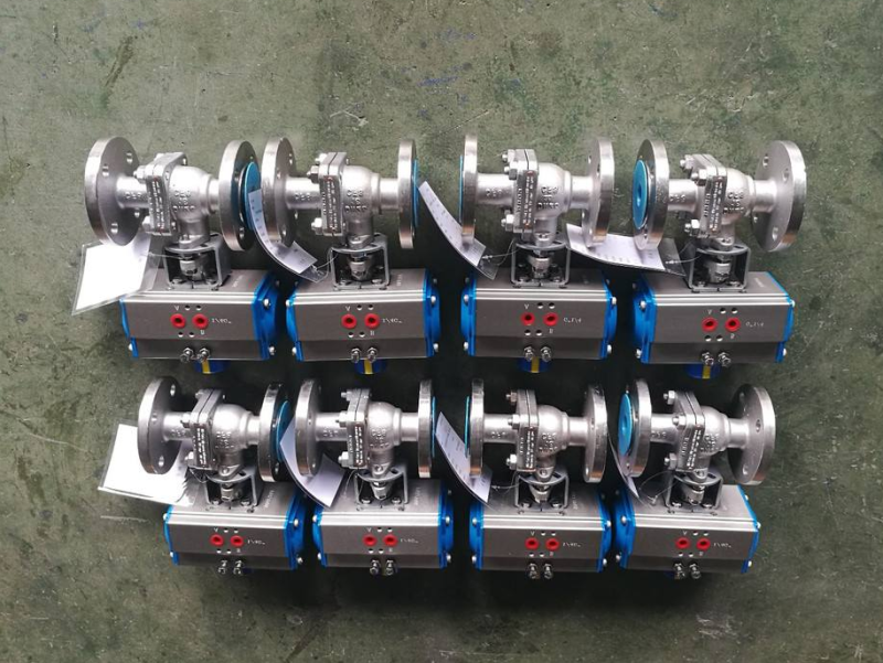 FM600-J1 Series Pneumatic Flanged Cut Off Valves