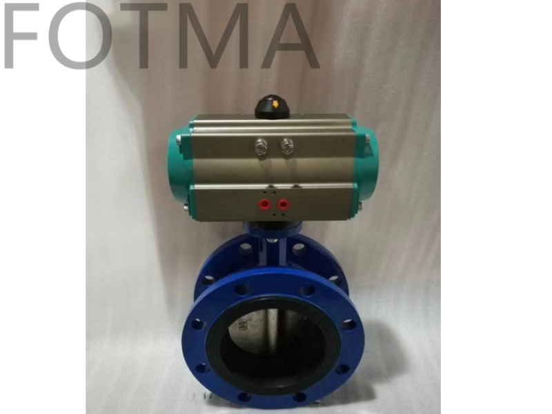 FM600-D1 Series Pneumatic Soft Sealing Flange Butterfly Valves