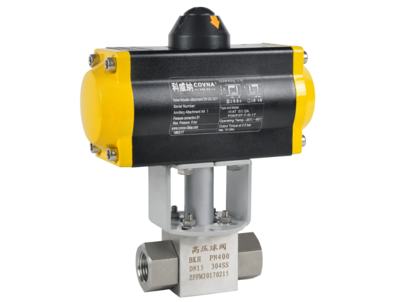 FM600-Q1 Series Pneumatic High Temperature High Pressure Ball Valves