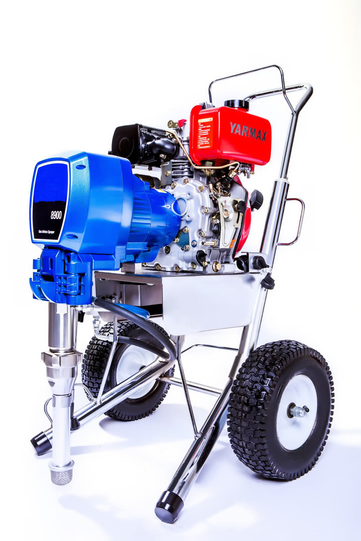FM8900 Diesel Version Electric Start Putty Powder Spraying Machine